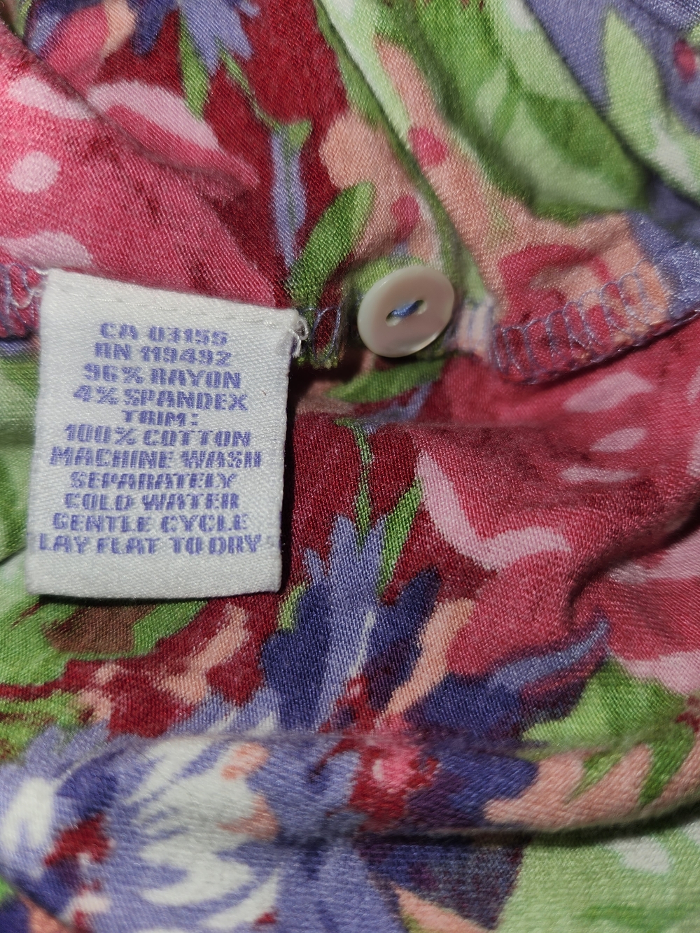 🍉April Cornell Short Floral Dress - Picture 8 of 11